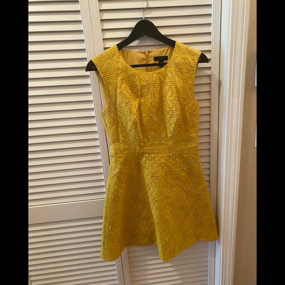 J Crew Yellow Dress